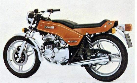 Benelli 250 Quattro technical specifications Benelli 250 Quattro technical specifications
